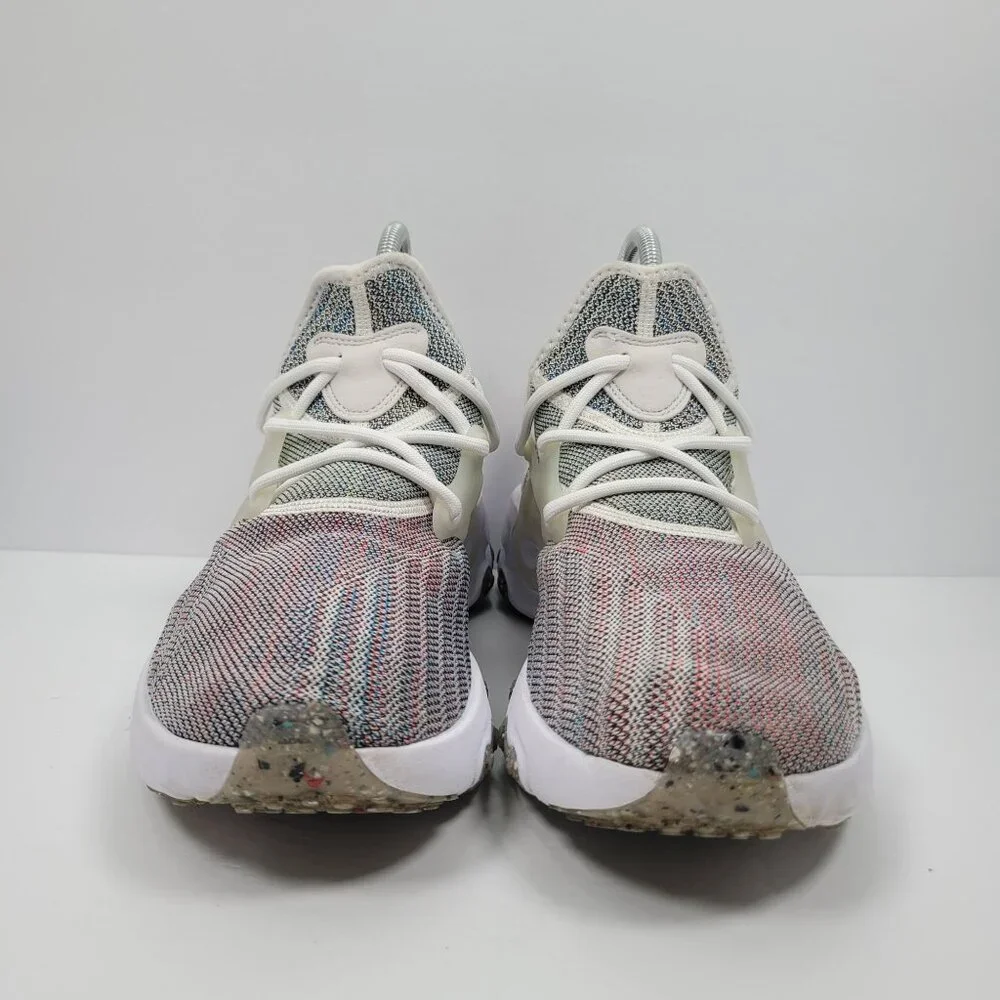 Nike 9 React Presto Flyknit Men's Multicolor Running Shoes CN1709-100 US Size 10 - Picture 3 of 8